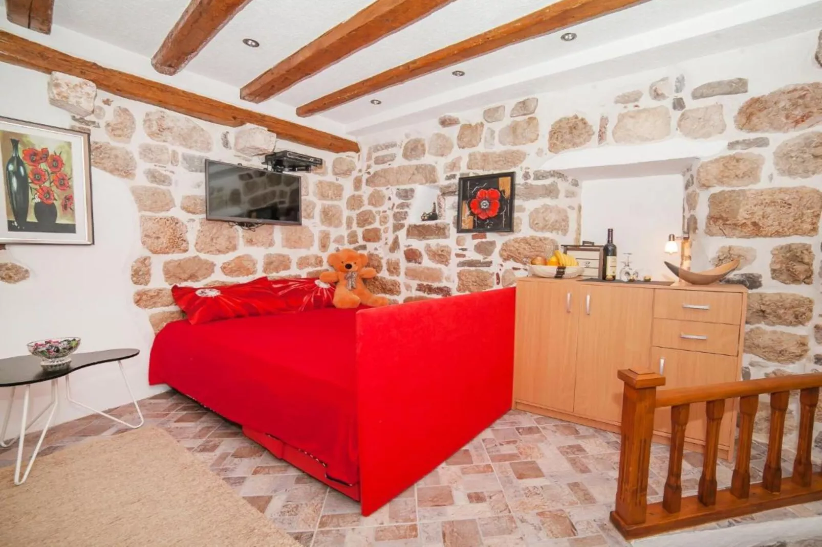 Cozy Stay in Kotor’s Old Town - Studio Apartment-Bedroom