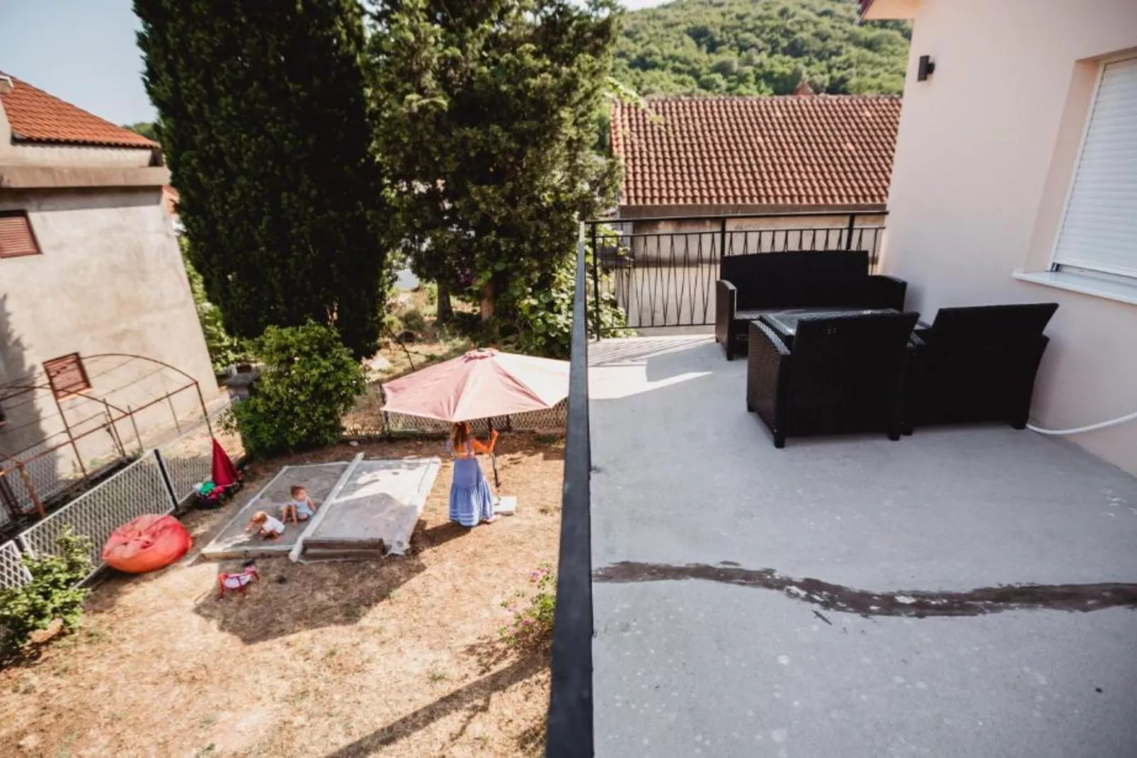 Modern Apartment with Terrace in Herceg Novi - Two Bedroom Apartment-Terrasse