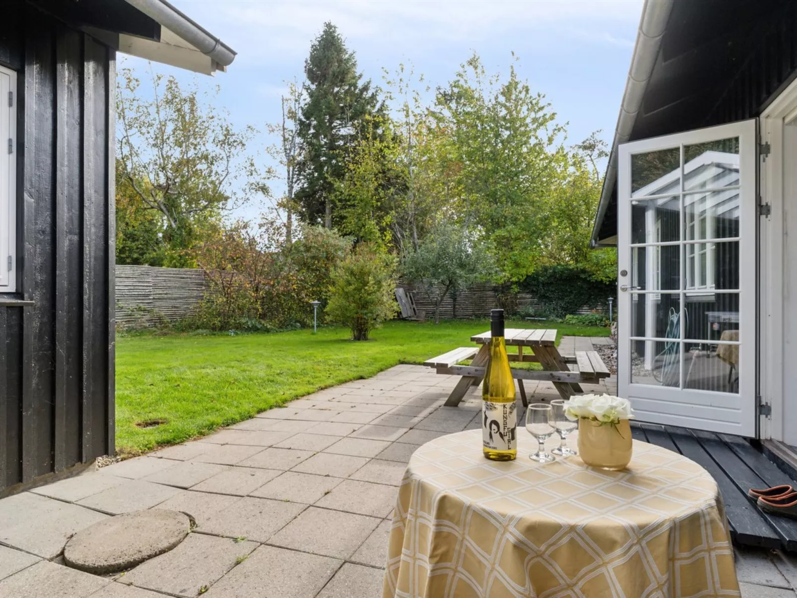 "Domi" - 1.3km from the sea-Dehors