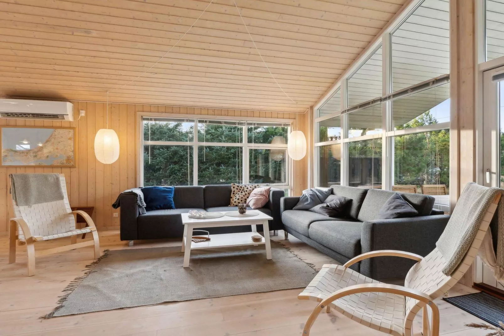 5 Sterne Ferienhaus in Fjerritslev-Innenbereich