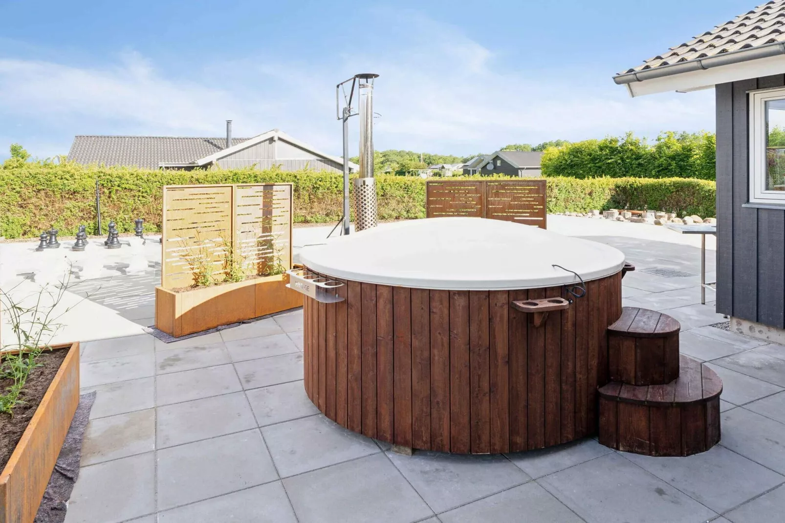 5 Sterne Ferienhaus in Haderslev-Wellnessbereich