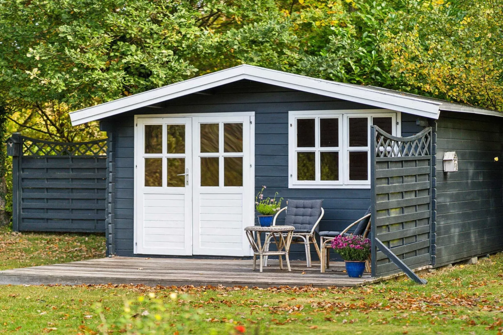 5 Sterne Ferienhaus in Glesborg-Im Freien