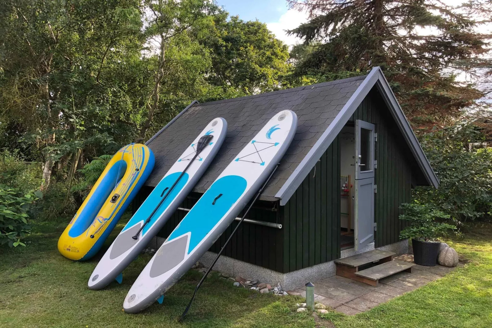 5 Sterne Ferienhaus in Rødby-Im Freien