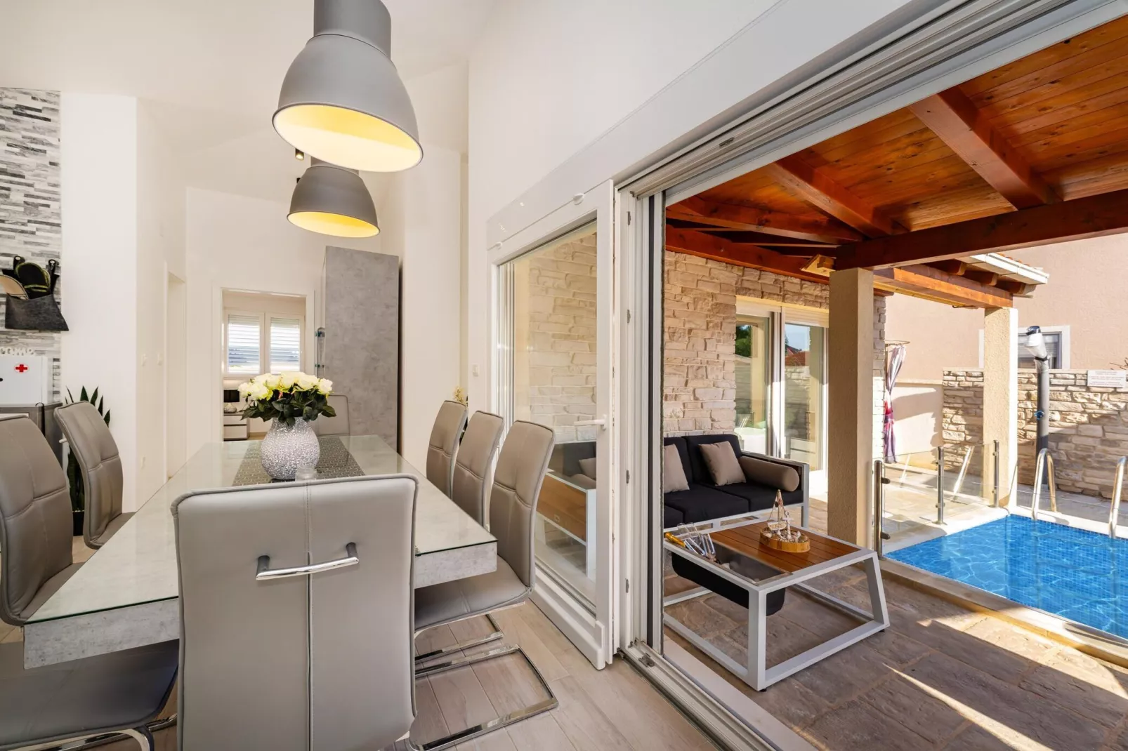 Villa Gajser-Salle à manger