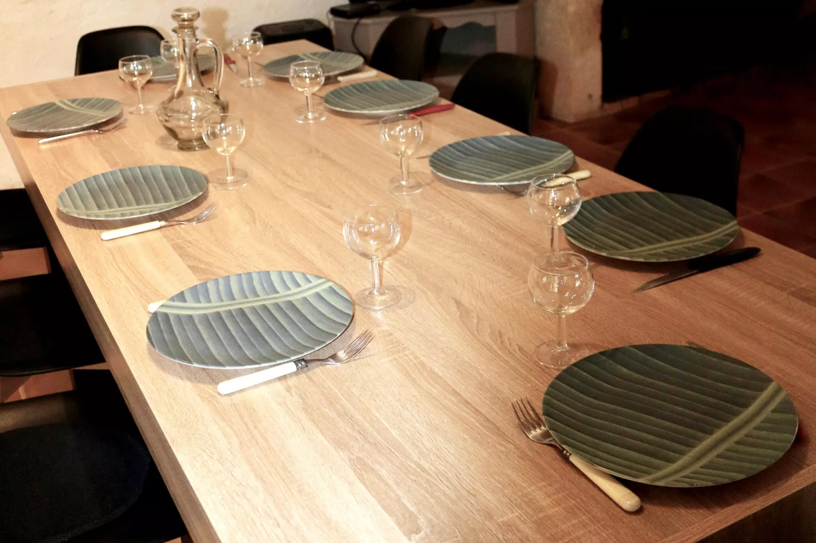 Gite Traban Bas-Dining room