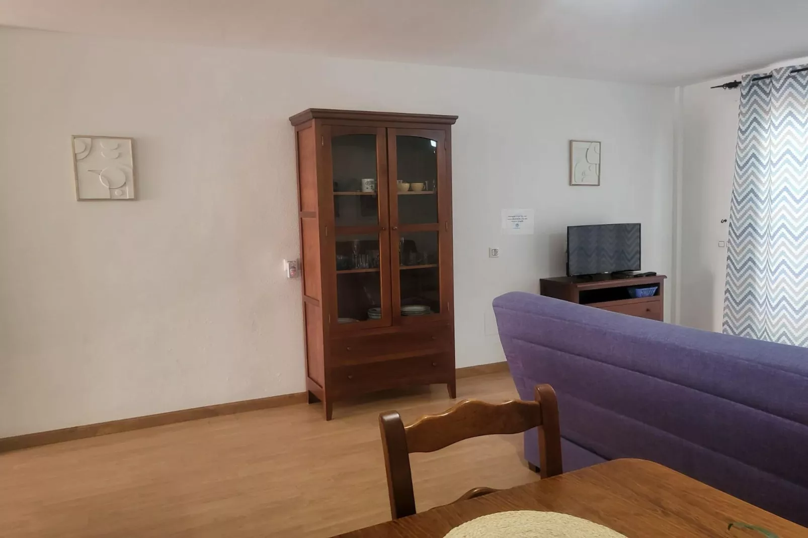 CT 369 AL - Faro's Apartmento Naturista - Primera Linea Vera Playa-Salon