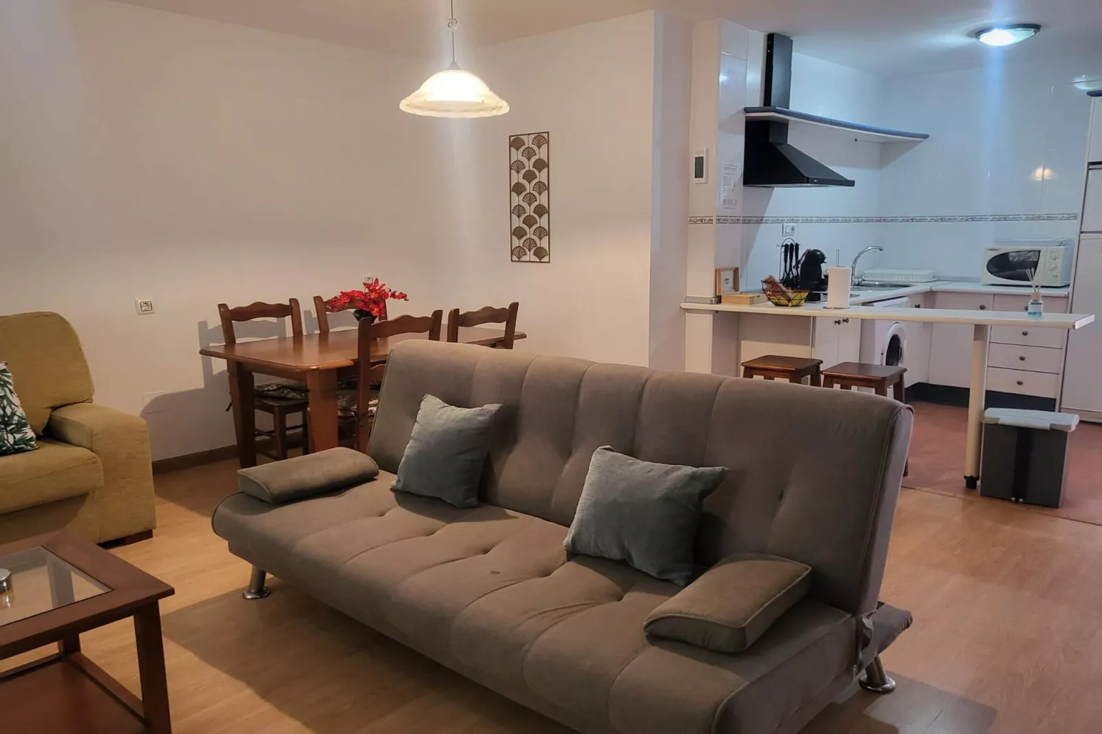 CT 370 AL - Faro's Veraplaya Naturista Apartment-Living room