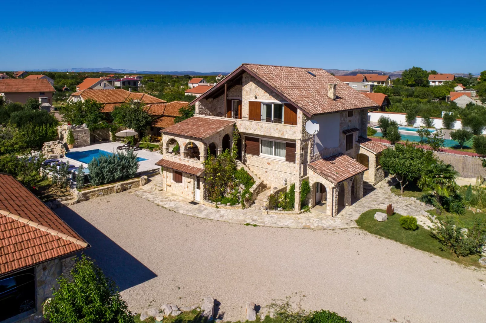 Villa Olea with private heated pool-Extérieur été