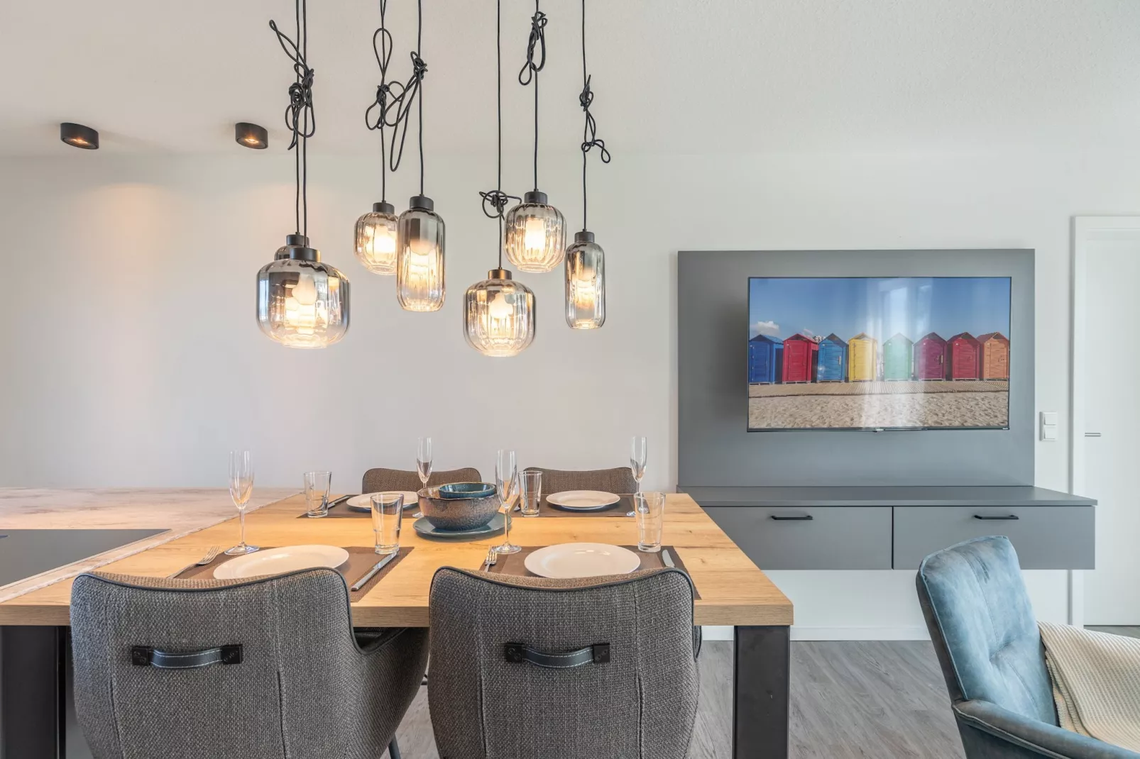 Deichblick de Luxe auf Nordstrand-Salle à manger