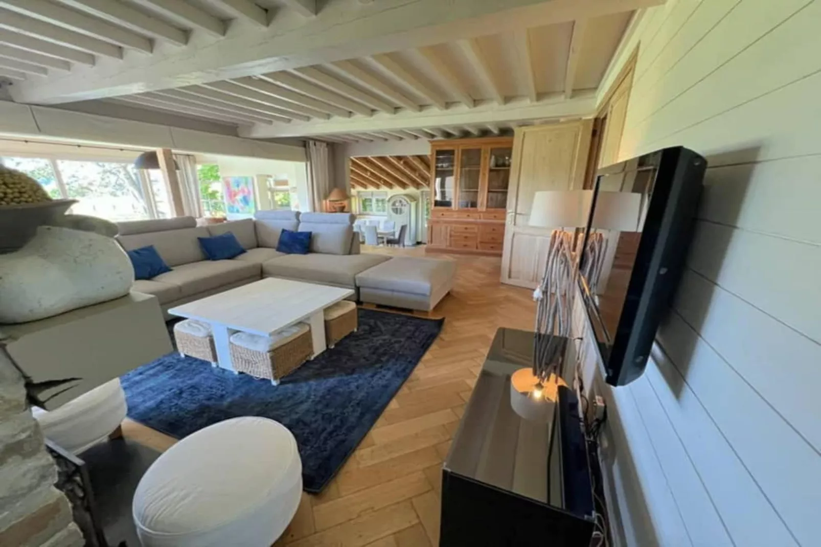 Les trois tilleuls-Wohnzimmer