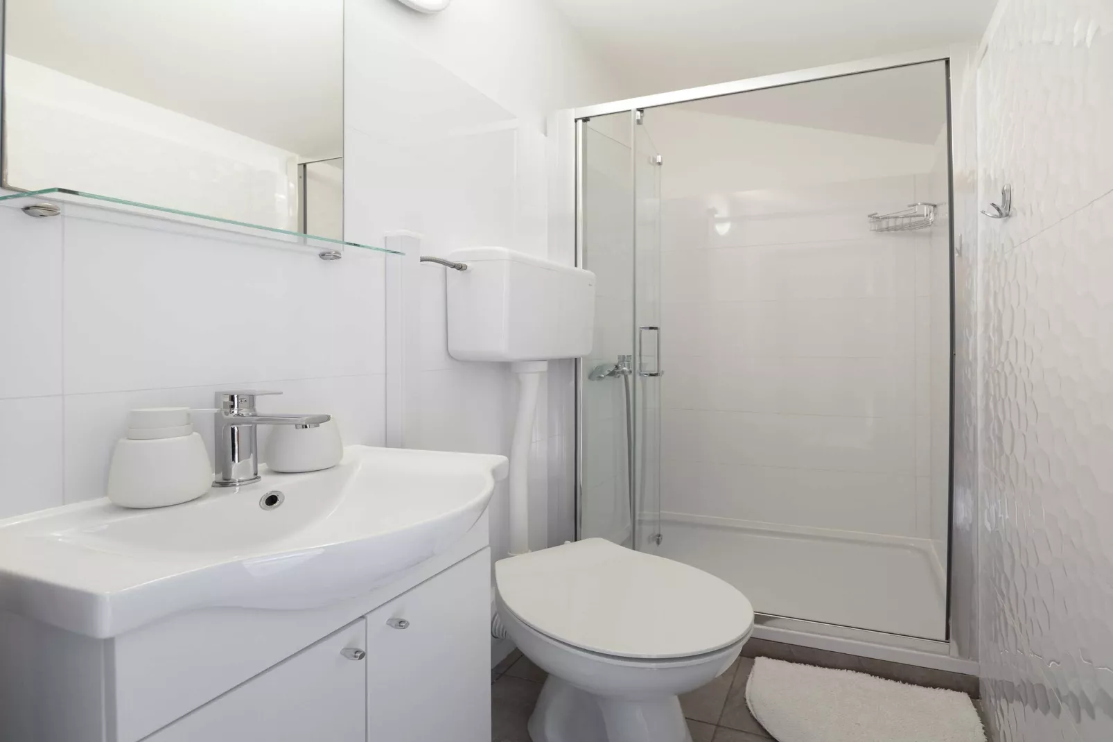 Apartment Bella Vista - Three Bedroom Apartment with Terrace  and Sea View(A6)-Bathroom