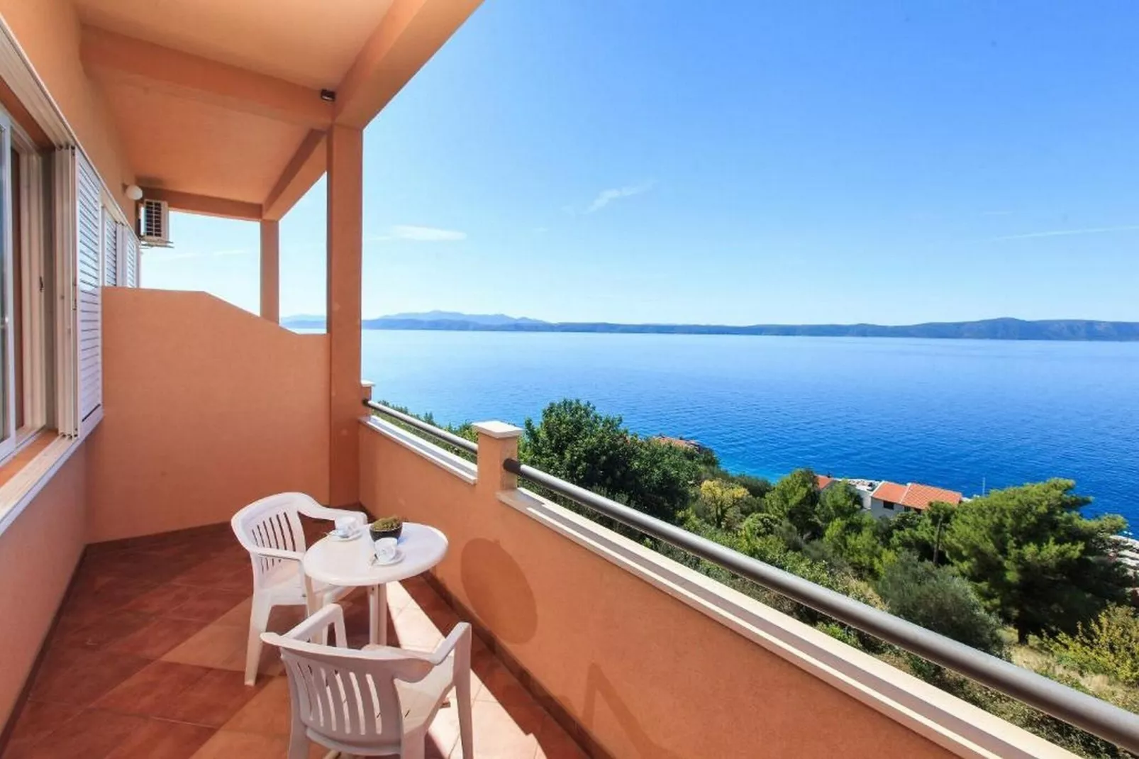 Summerheaven Apartments - Standard Studio Apartment with Balcony and Sea View A1-Aussicht