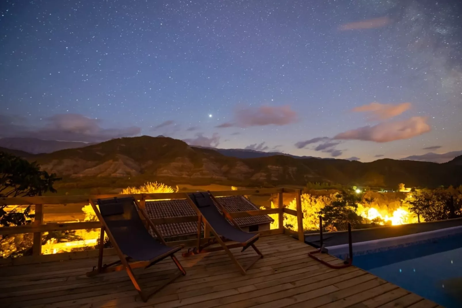 Cheval blanc-Aussicht Sommer