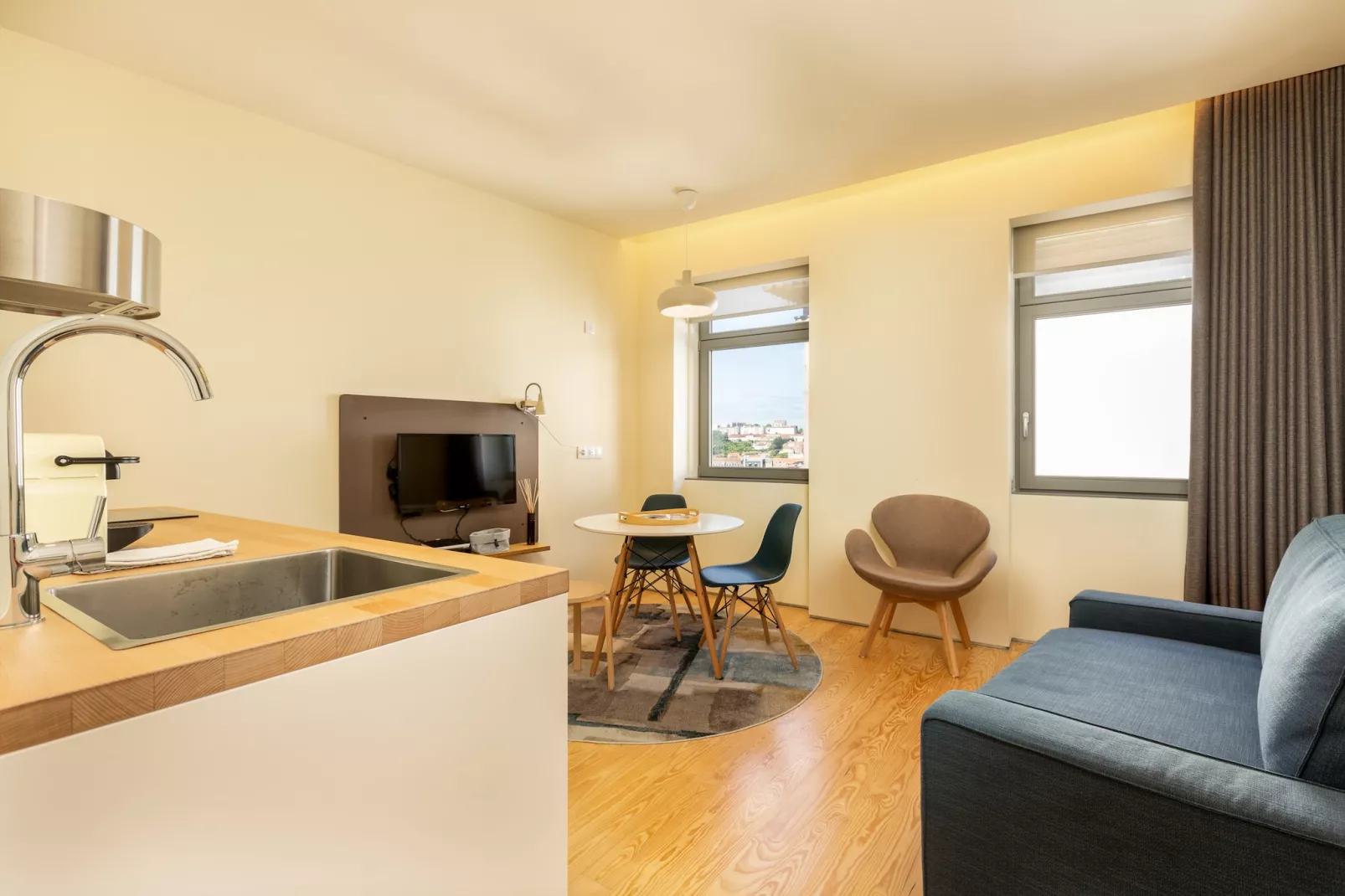 Feel Porto Codeçal Apartment 2.2-Salon