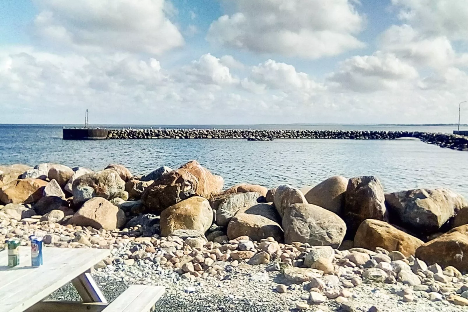 Maison de vacances pour 6 a Glesborg-Vue sur l'eau