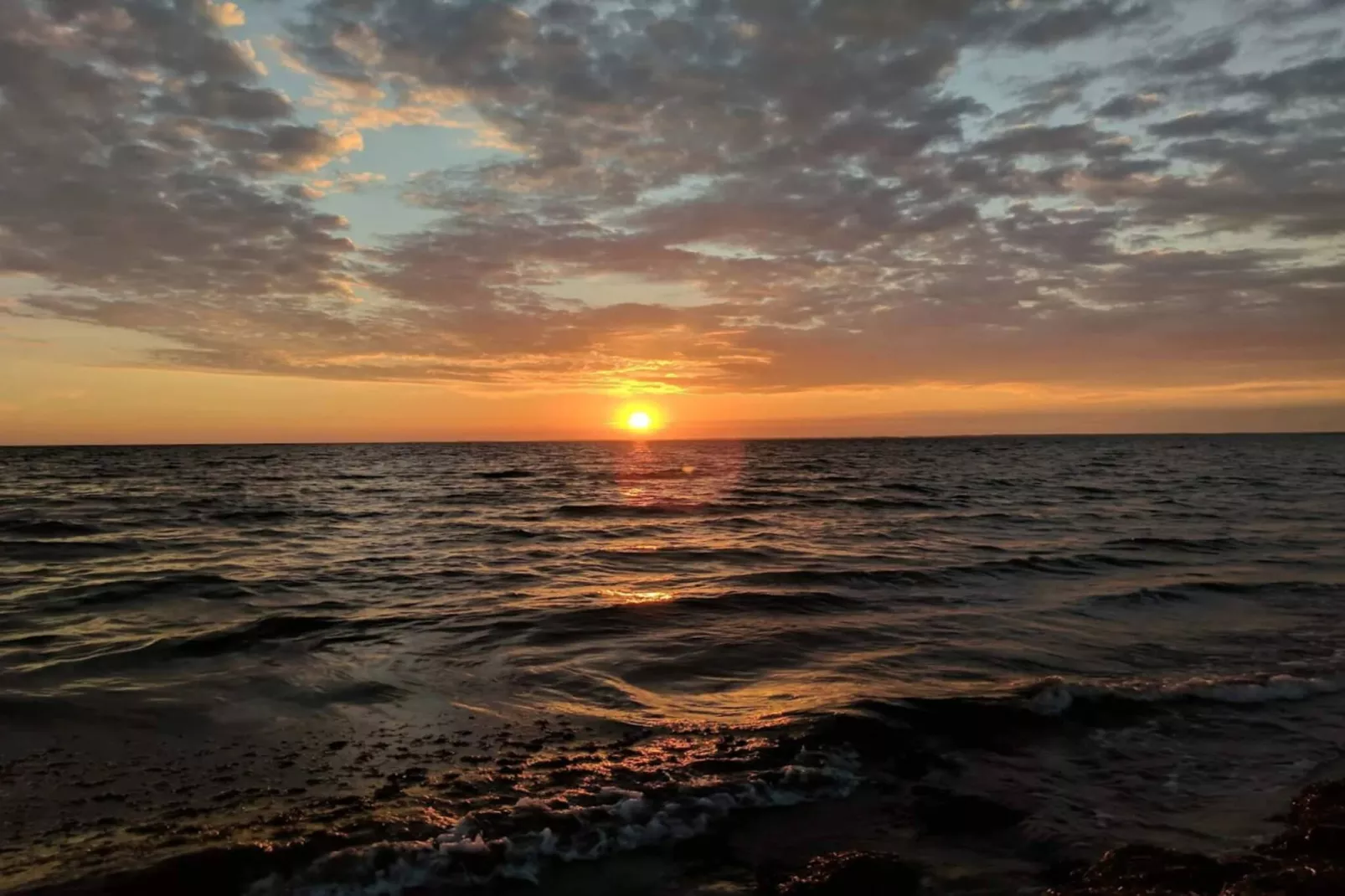 Retro Strand Ruckzug in Gedesby-Wasserblick