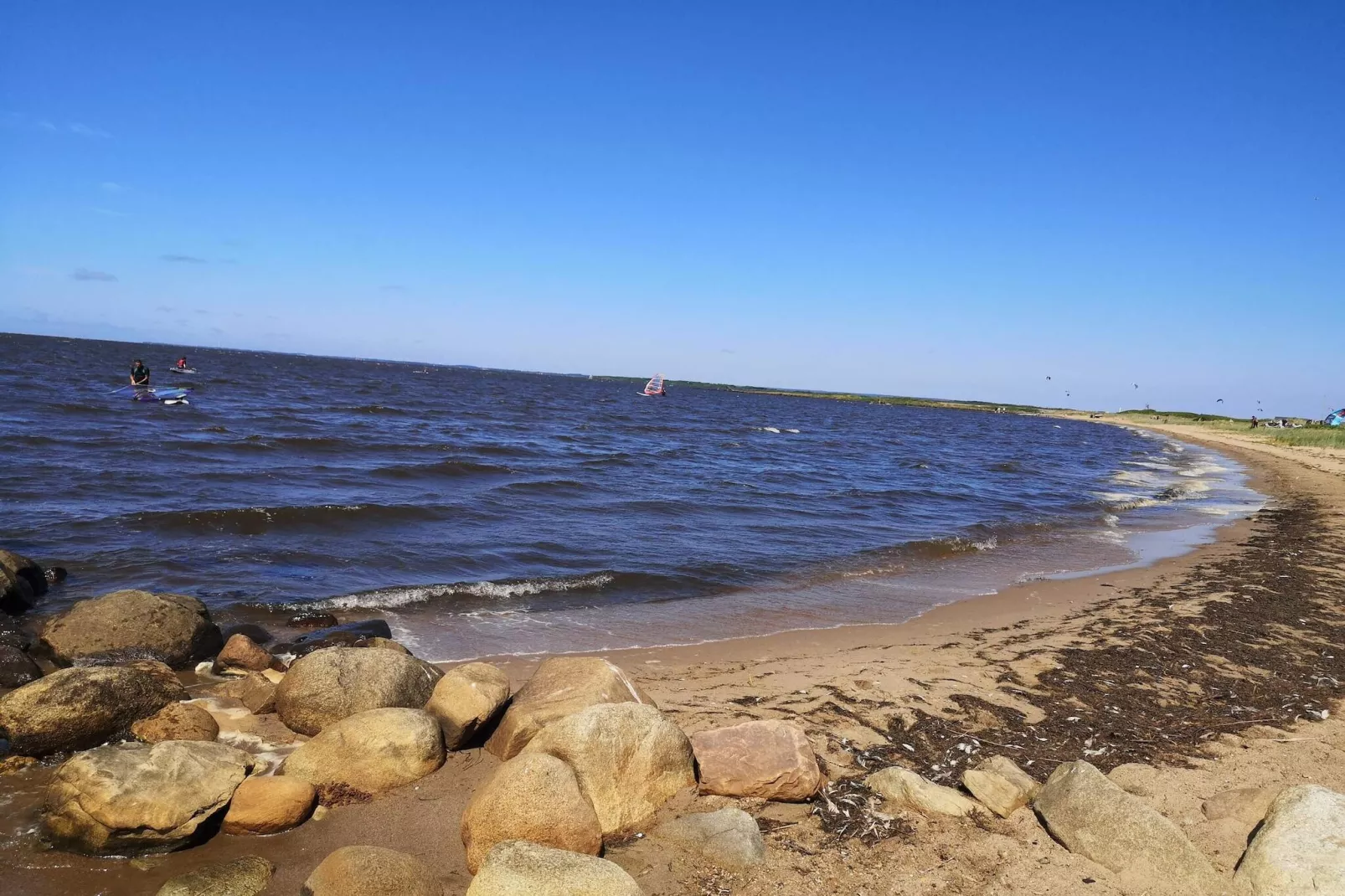 8 person holiday home in Hemmet-Water view