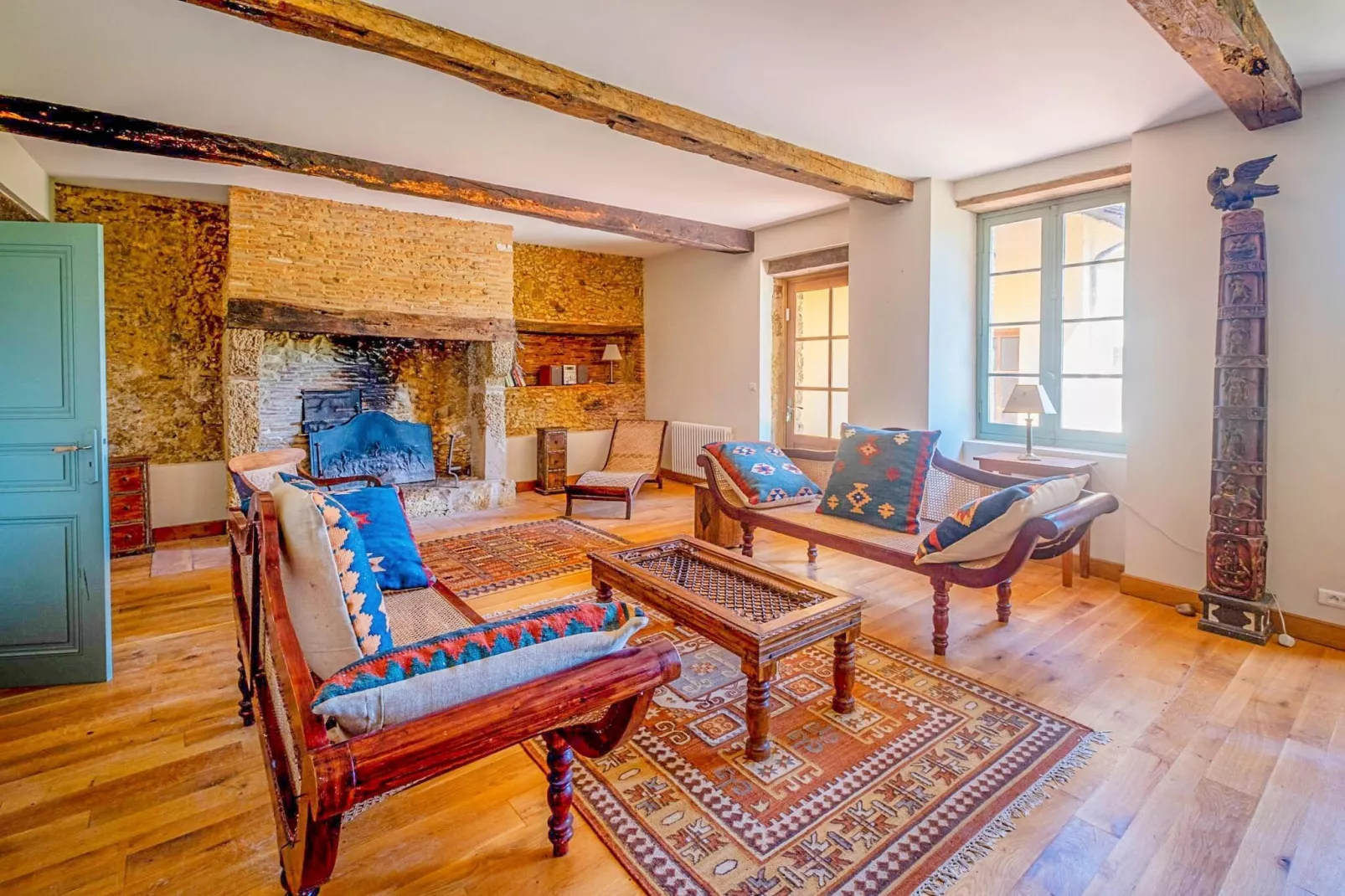 Villa Le Houga-Living room