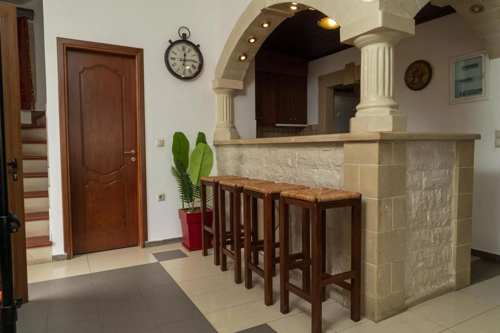 Holiday home, Stalos-Villa Giorgos-Wohnzimmer