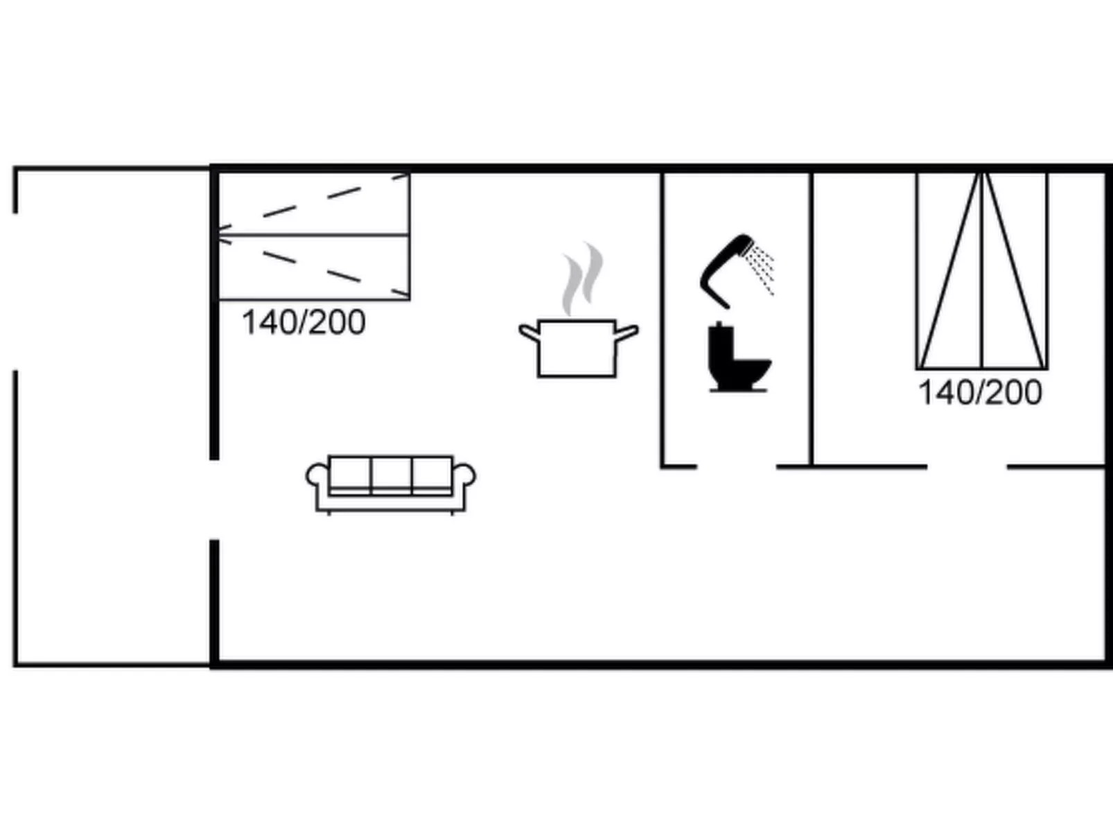 "Elevus" - 10m from the sea-Drinnen