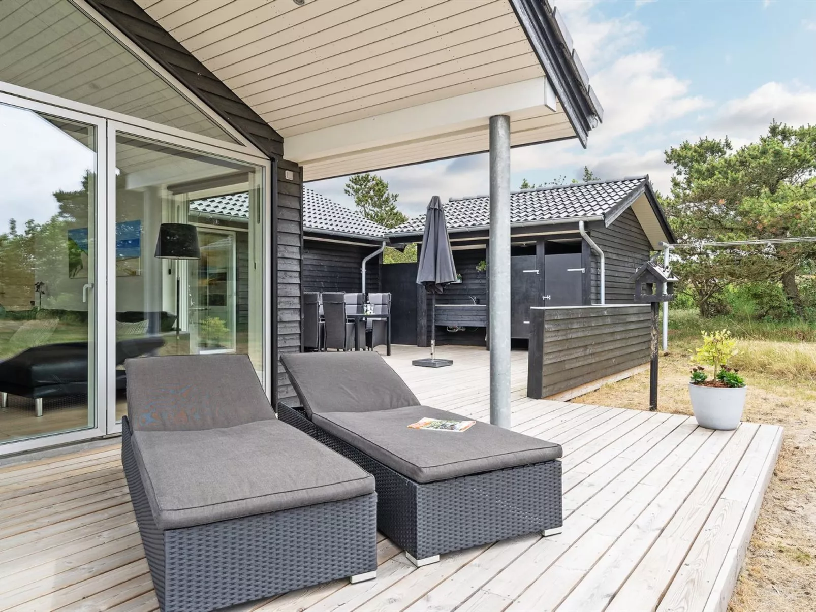 "Fenno" - 900m from the sea-Dehors