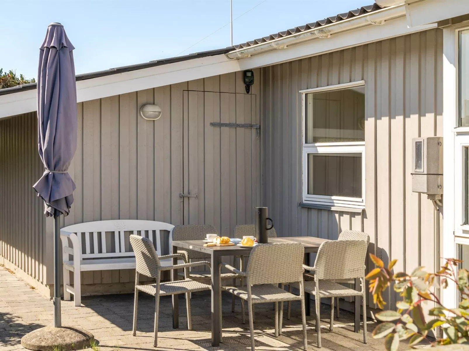 "Majgull" - 150m from the sea-Dehors