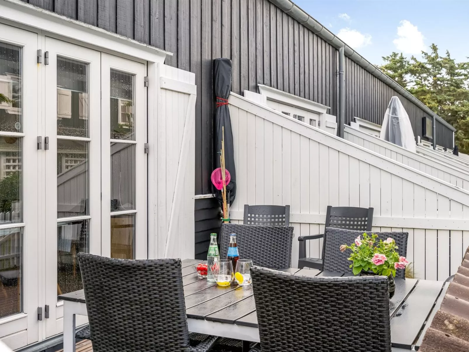 "Hermanda" - 100m to the fjord-Draußen