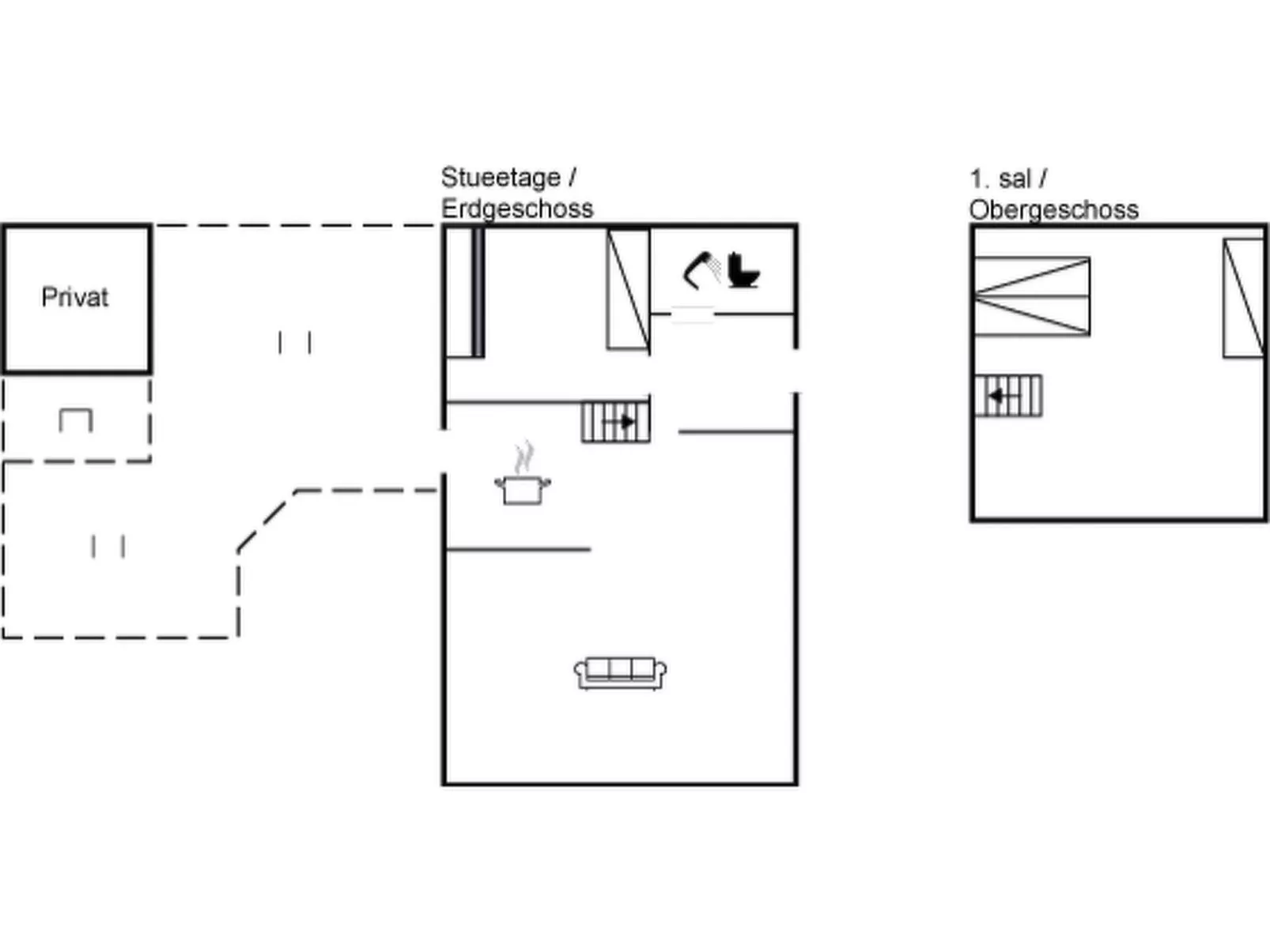 "Gravers" - 300m from the sea-Inside