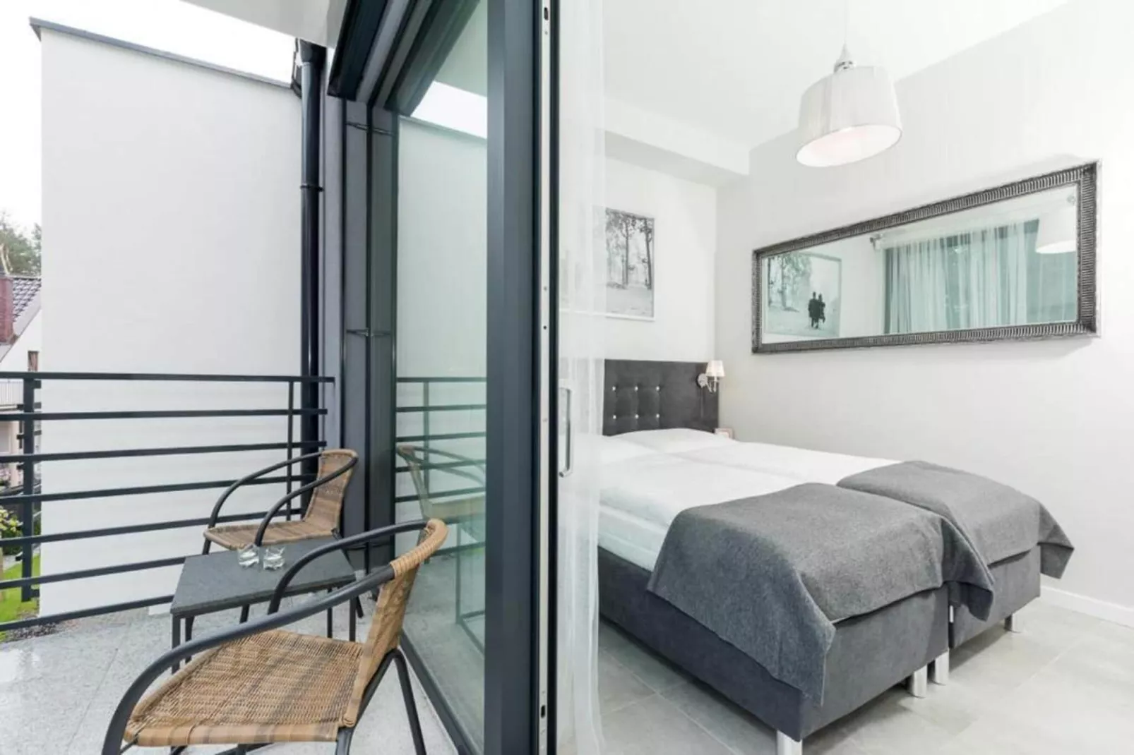 Domy szeregowe z dostępem do basenu Pobierowo-Terrace balcony