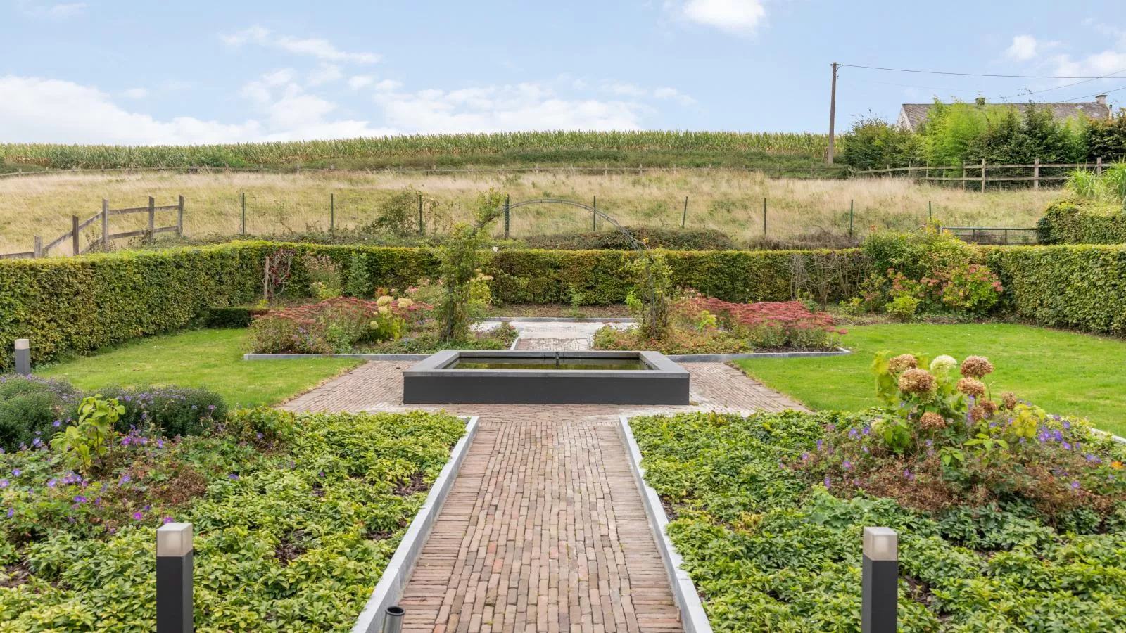 Landhuis Brakelbos-Garten Sommer