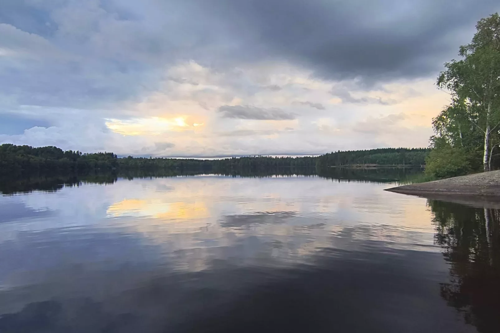 4 person holiday home in Holmsjö-By Traum-Water view