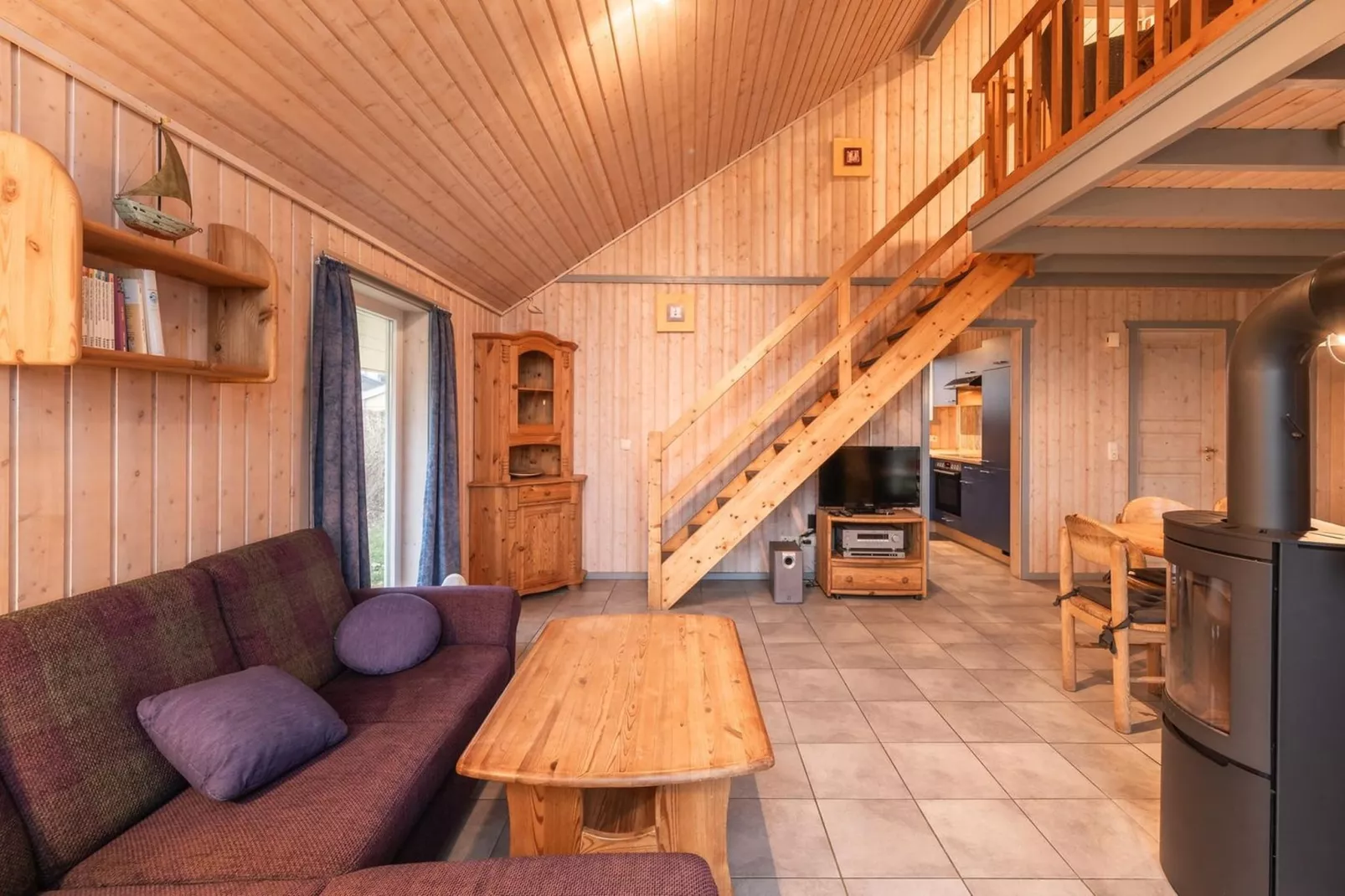 Ferienhaus Seeschwalbe-Classic 90 qm 42-Wohnzimmer