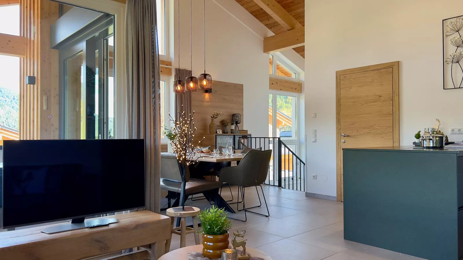 Almchalet Alpenglück-Wohnzimmer