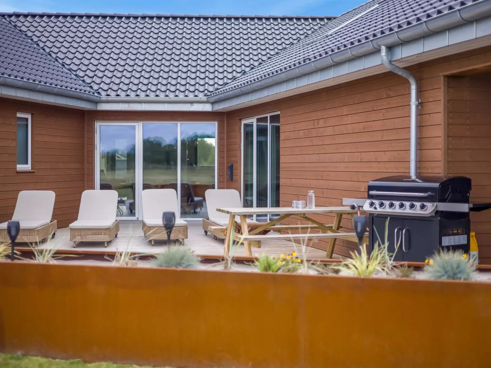 "Sönke" - 4km from the sea-Dehors