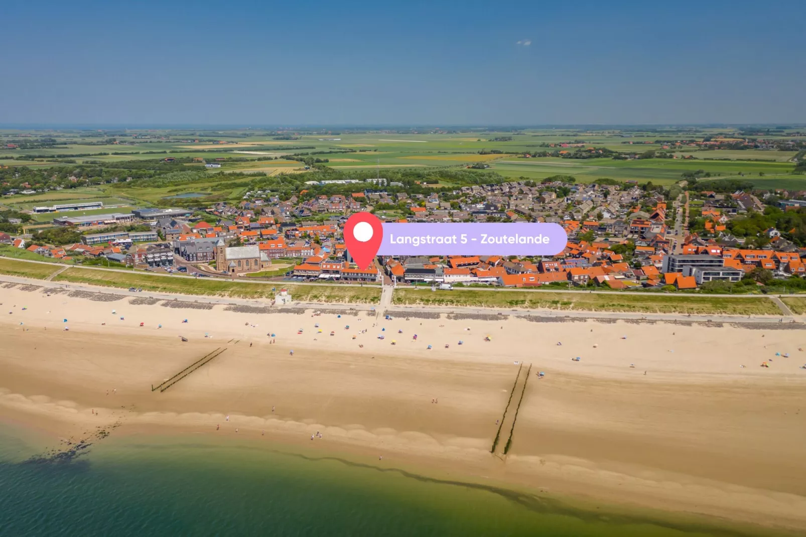 Overnachten in Zoutelande  Comfortabel Appartement Langstraat 5A-Exterior in summer
