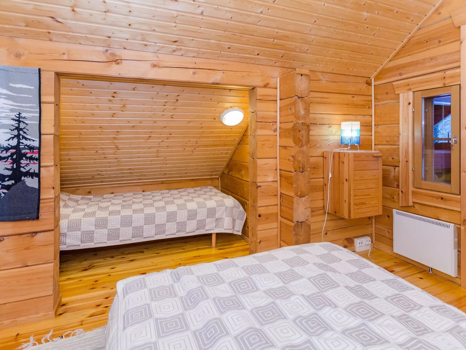 Villa käpytikka-Dedans