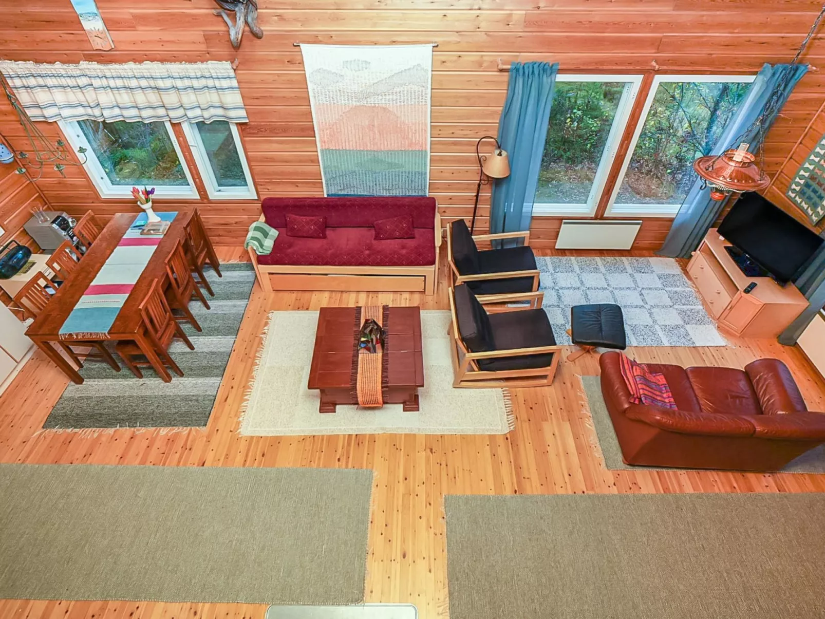 Saapunkijärvi, pitkäperä-Dedans