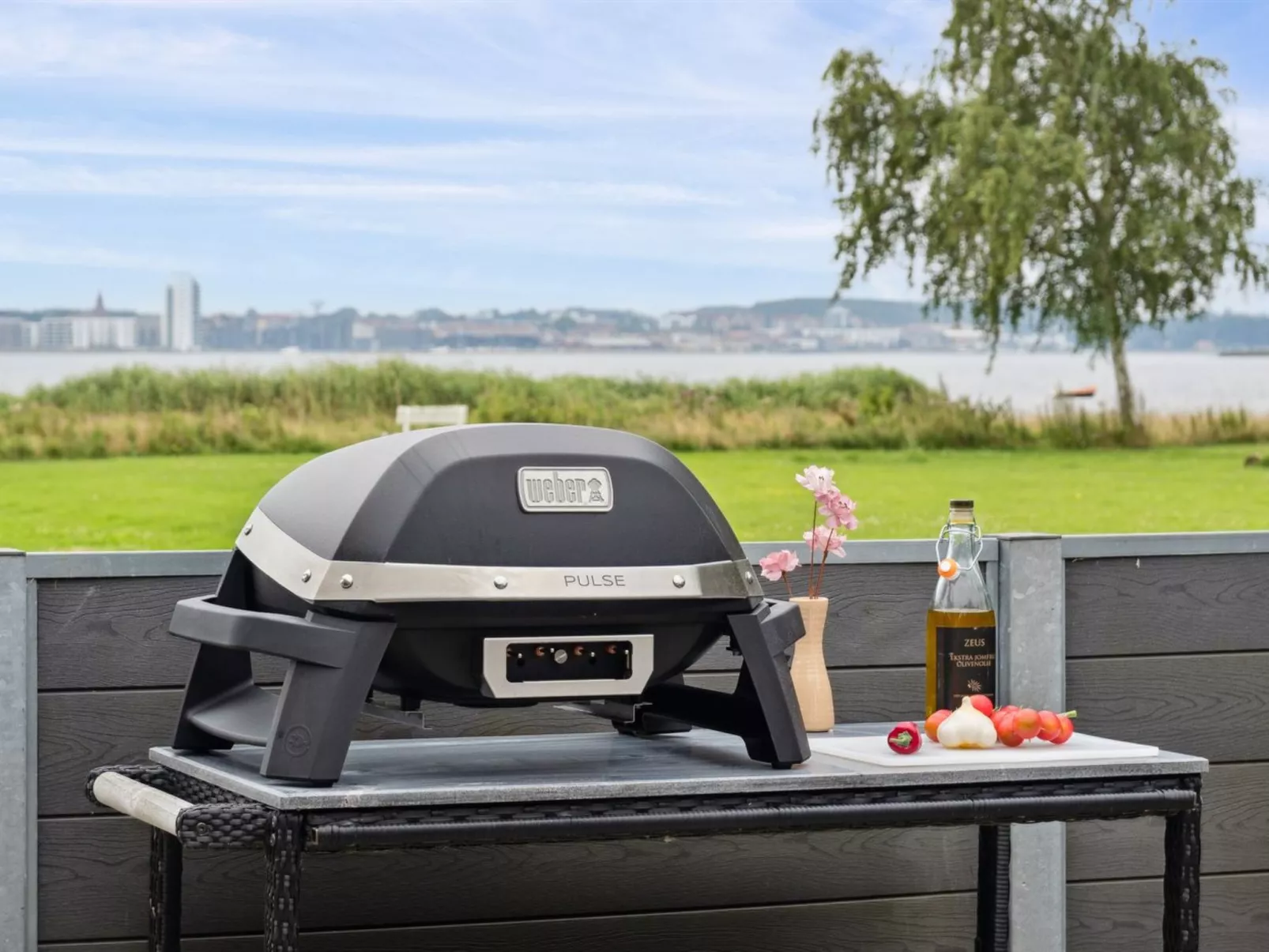 "Thyra" - 50m to the fjord-Draußen