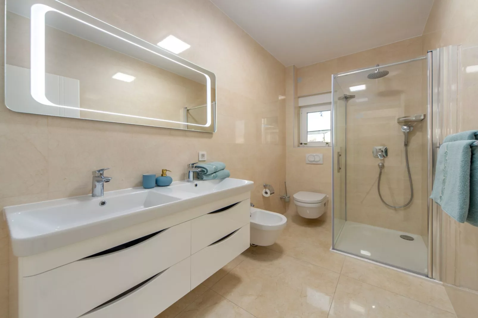 Villa Shaula 1 -  Three Bedroom House with Pool-Badezimmer