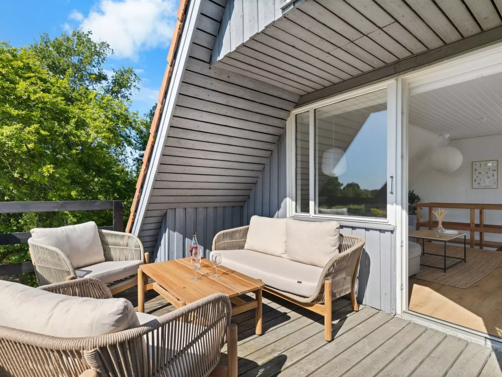 "Sunna" - 1km from the sea-Dehors