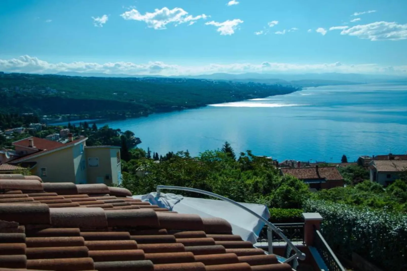 Villa Marid Opatija - One Bedroom Apartment With Balcony-Outdoor