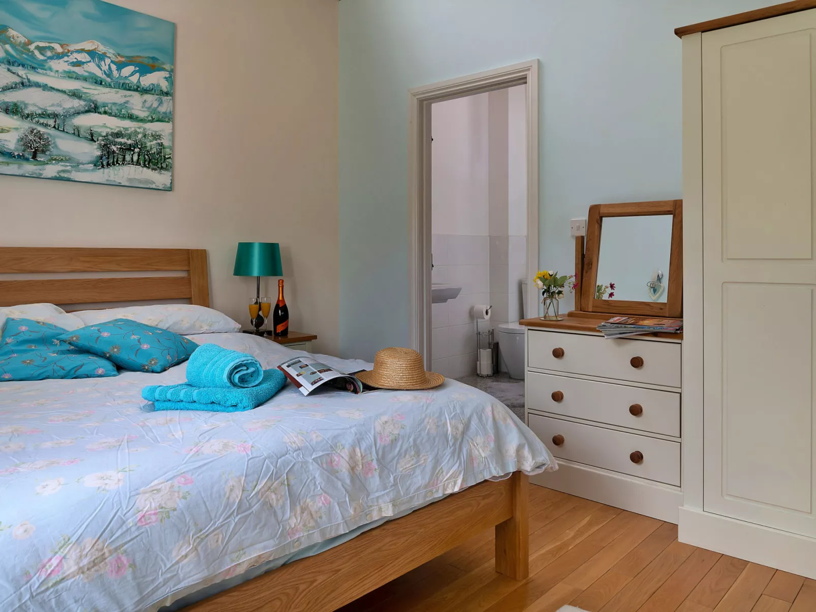 Red Kites Retreat-Dedans