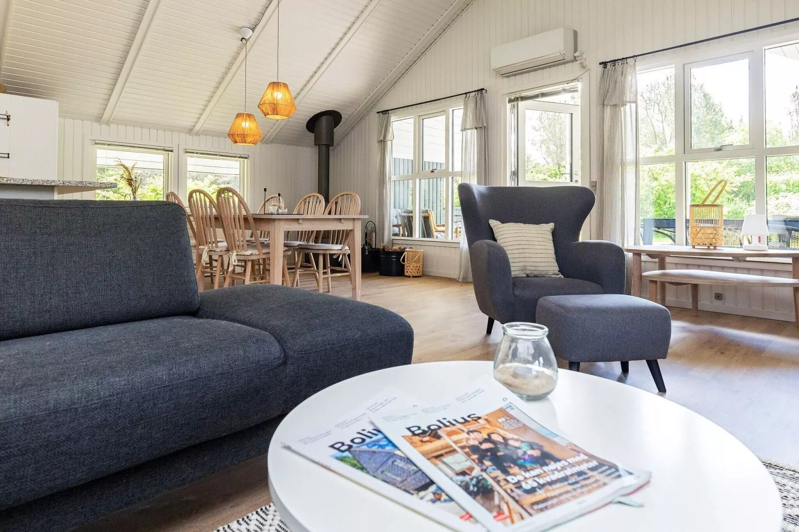 8 Personen Ferienhaus in Højslev-By Traum-Innenbereich
