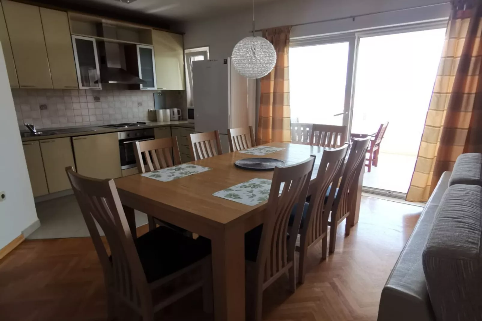 Three Bedroom Apartment with Terrace and  Sea View-Kitchen