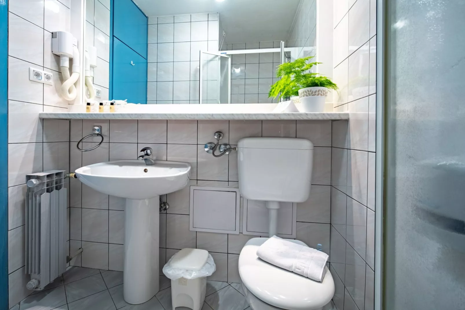 Hotel Issa - Twin Room Park View-Bathroom