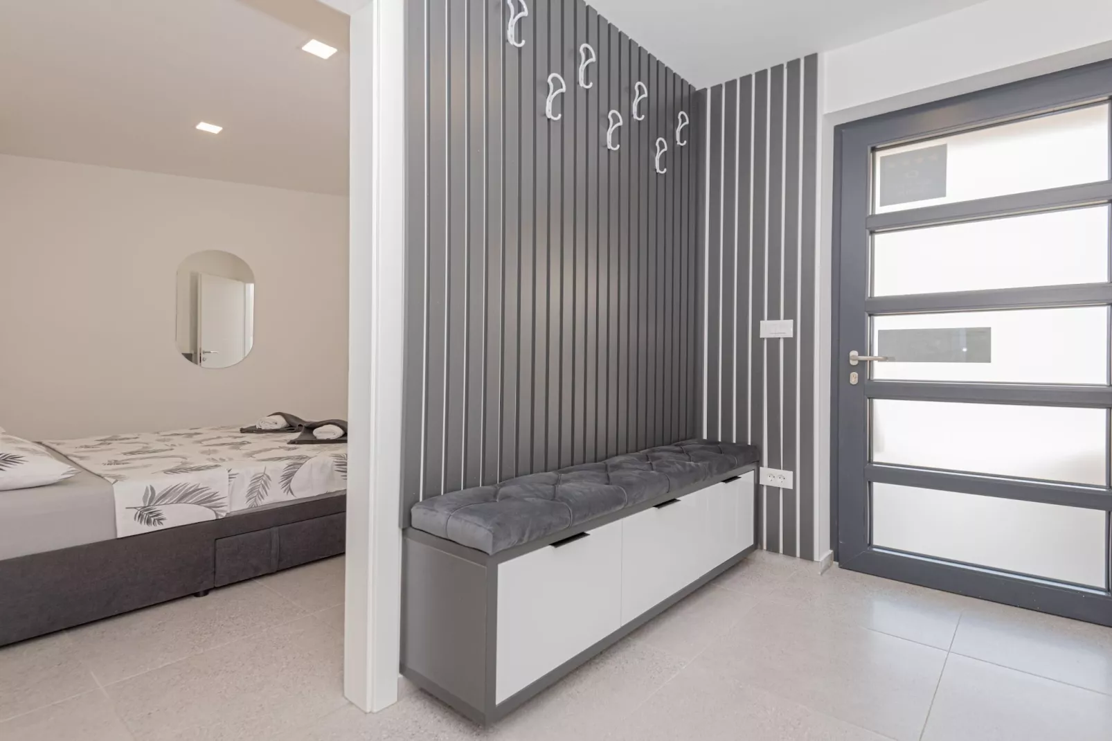 Four-Bedroom Villa With Pool-Schlafzimmer