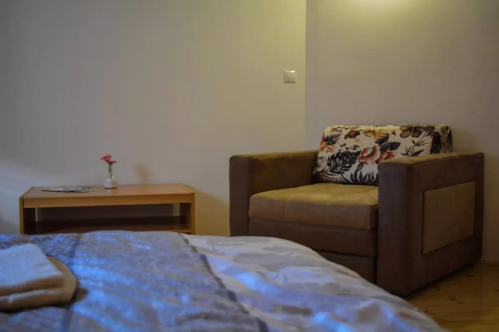 Zevnik Quiet Retreat with Stunning Views and Equestrian Activities - One Bedroom Apartment-Bedroom