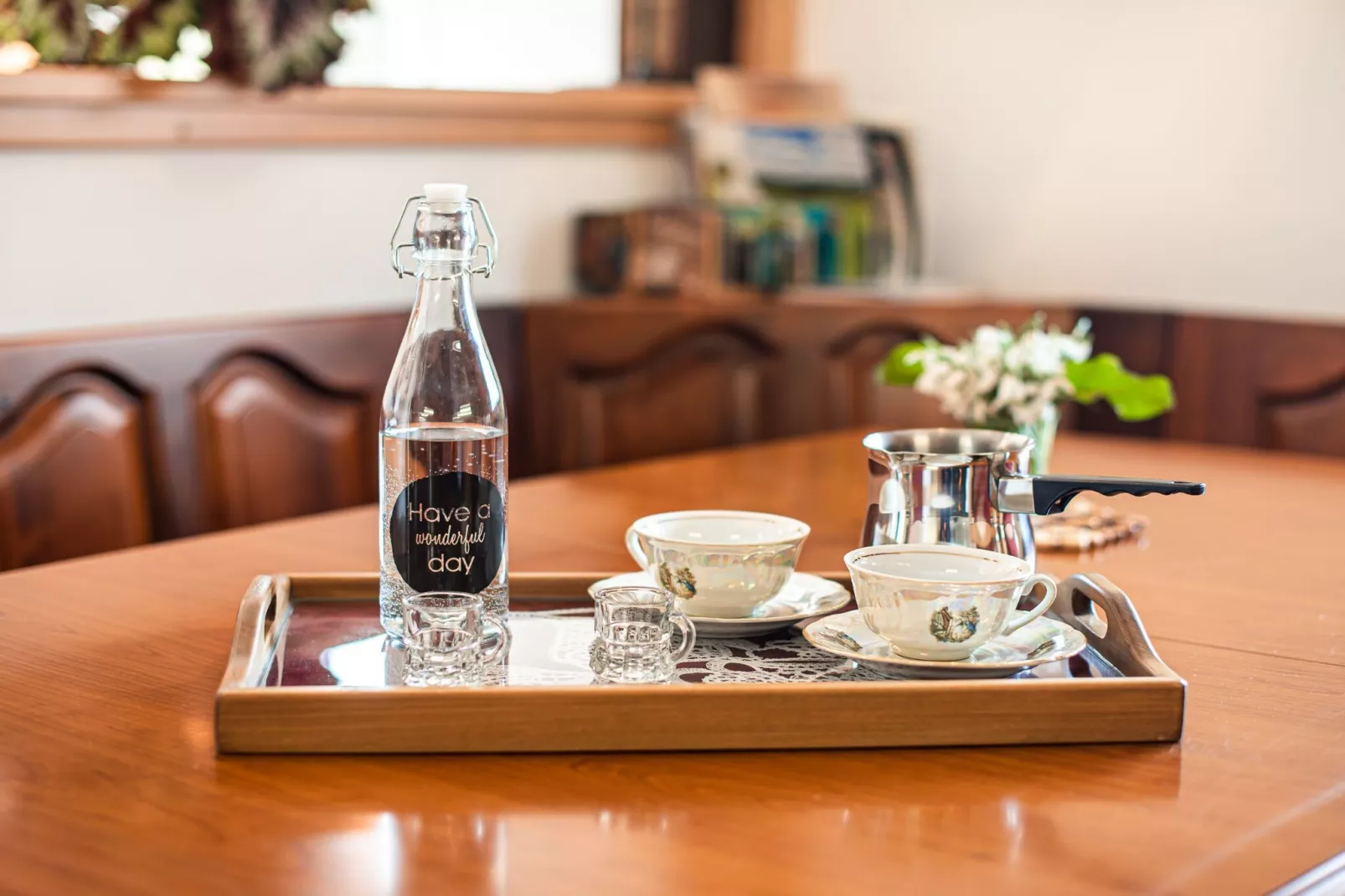 Holiday Home Slap with Sauna and BBQ - Two Bedroom Holiday Home-Dining room