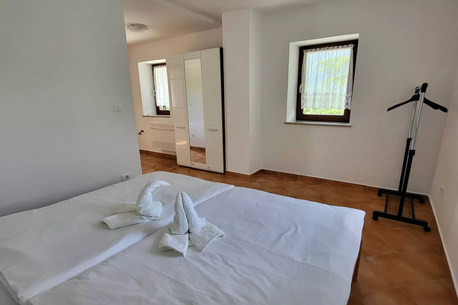 Peaceful Countryside Holiday Home with Terrace - One Bedroom Holiday Home with Terrace-Bedroom