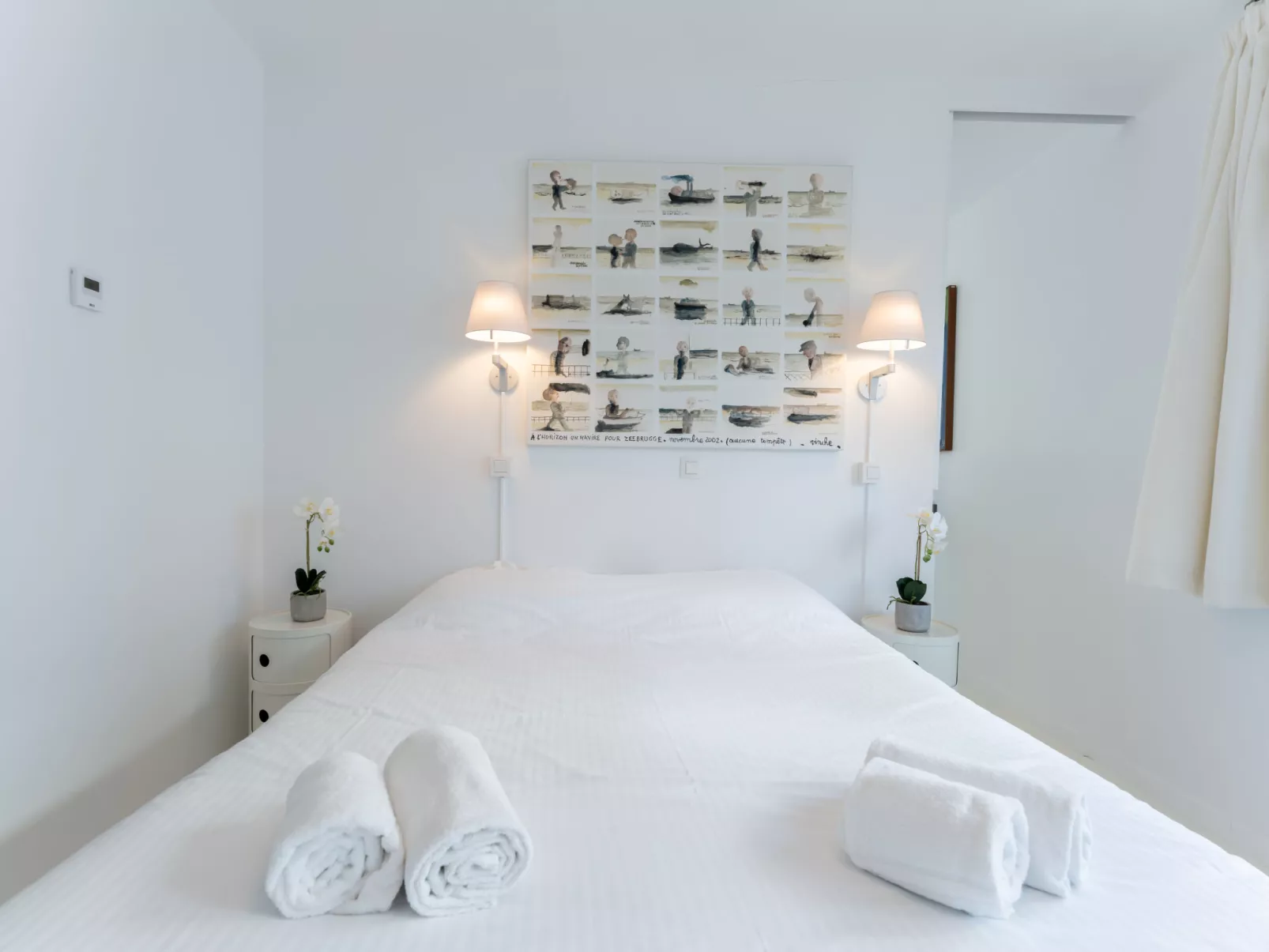 Blanc Rivage with garage-Inside